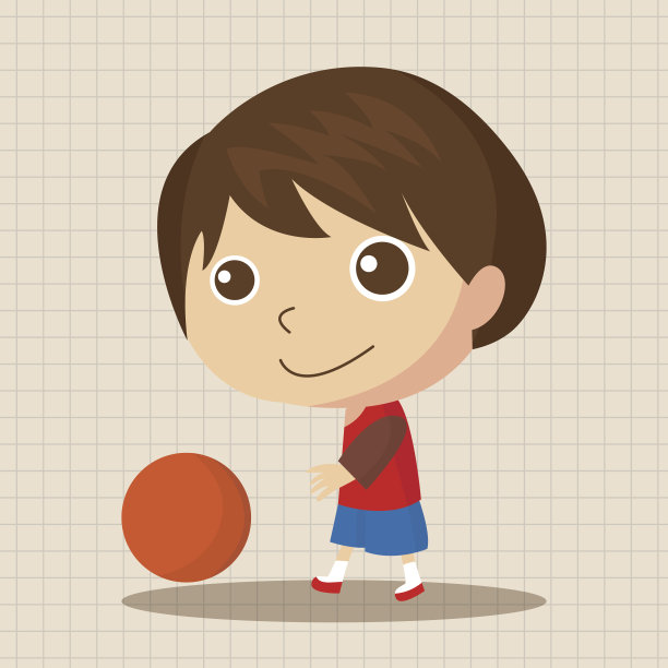 篮球运动员主题元素图片下载