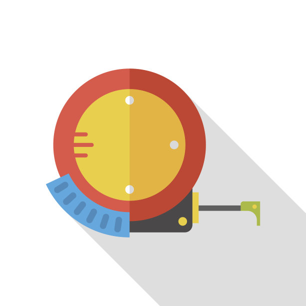 卷尺平图标图片下载