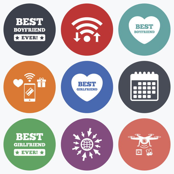 最好的男朋友和女朋友偶像。图片下载