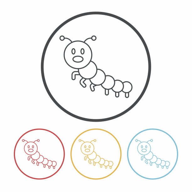 昆虫行图标图片下载