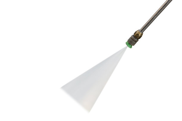 室外地板清洁采用高压水射流隔离图片下载