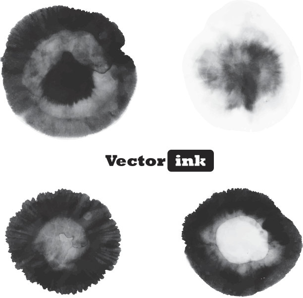 向量墨滴图片下载
