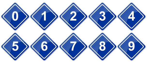 交通标志编号图片下载