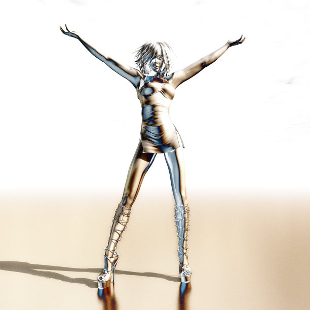 数字女孩可视化图片下载