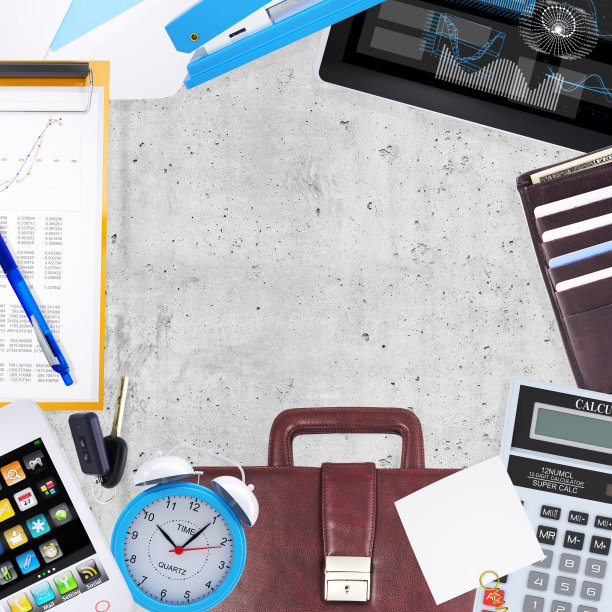 带有办公和业务工作项的业务概念图片下载