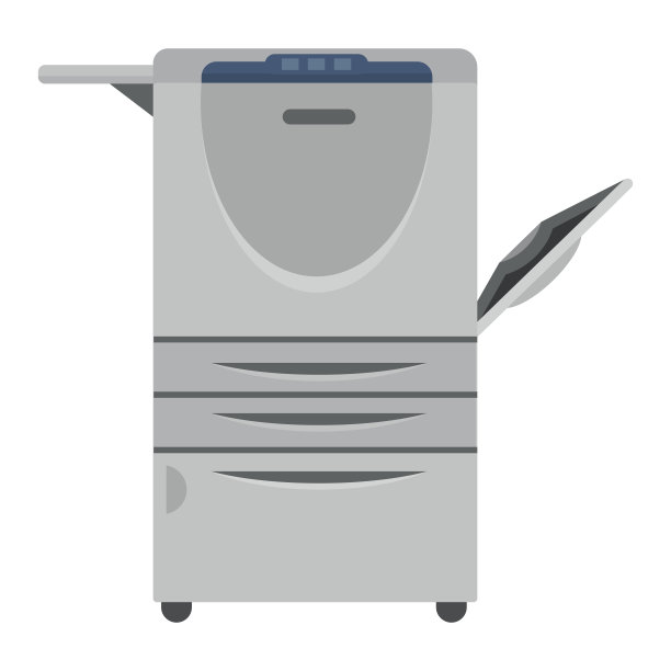 计算机办公设备矢量素材图片