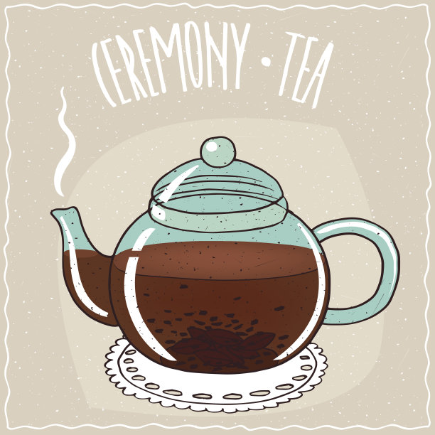 红茶玻璃茶壶图片下载