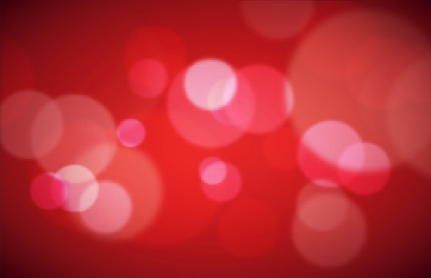 红色bokhe背景图片下载