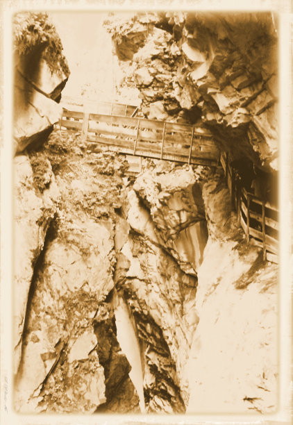 风化墙全幅拍摄图片下载