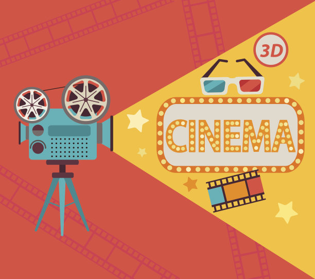 电影的概念,向量。图片下载