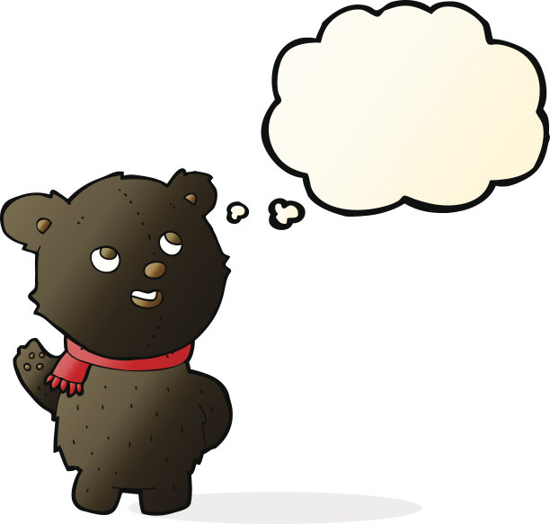 卡通人物与思想泡沫图片下载