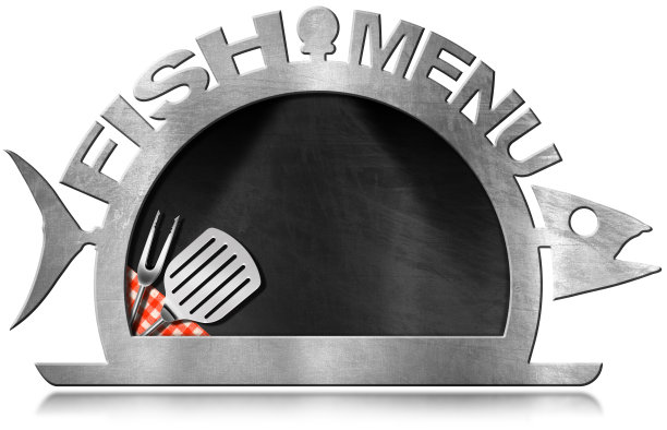 黑板鱼形-鱼菜单图片下载