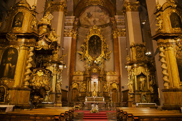 金色的教堂图片下载