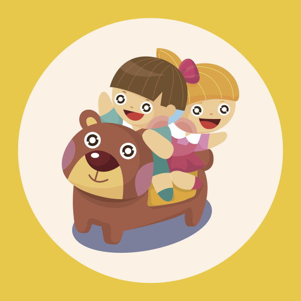 幼儿园儿童主题元素素材图片