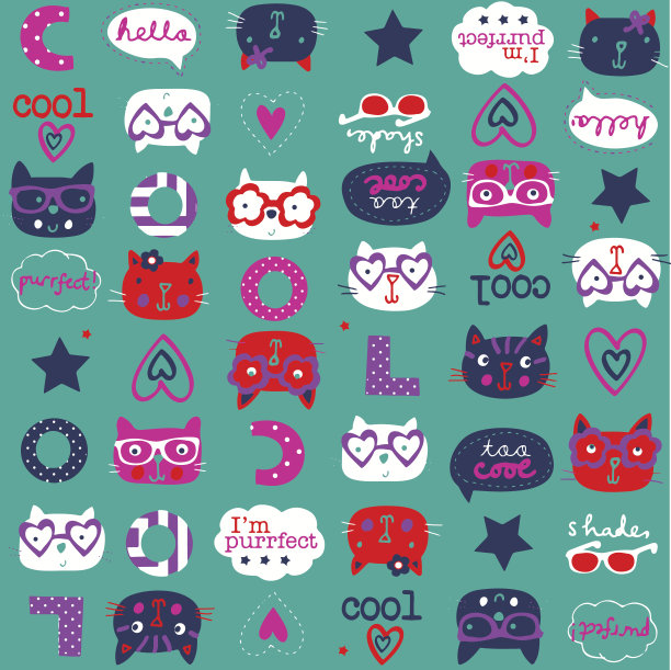 手绘搞笑猫图片下载