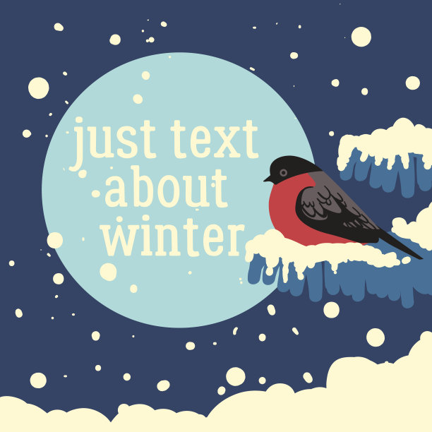 红腹灰雀和横幅图片下载