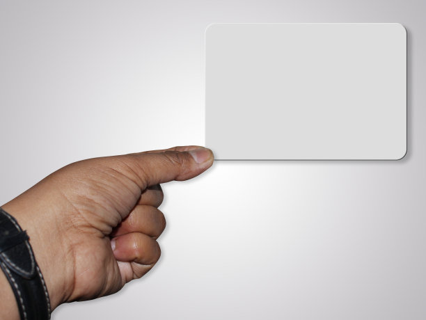 握着名片的手图片下载