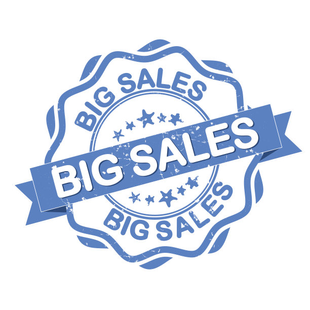 大的销售。蓝色枯燥乏味的邮票图片下载