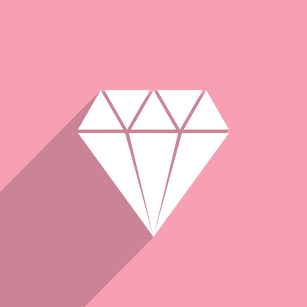 钻石网络图标。图片下载