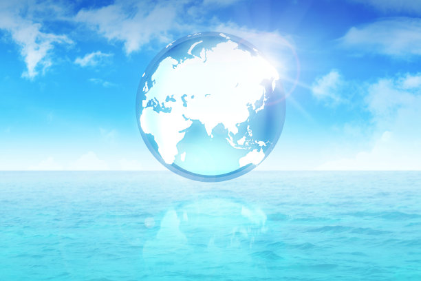 蓝色的地球图片下载