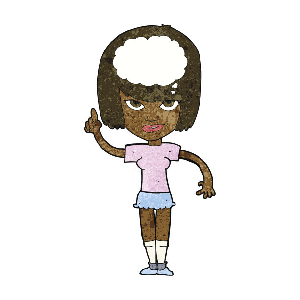 有创意的卡通女人图片下载