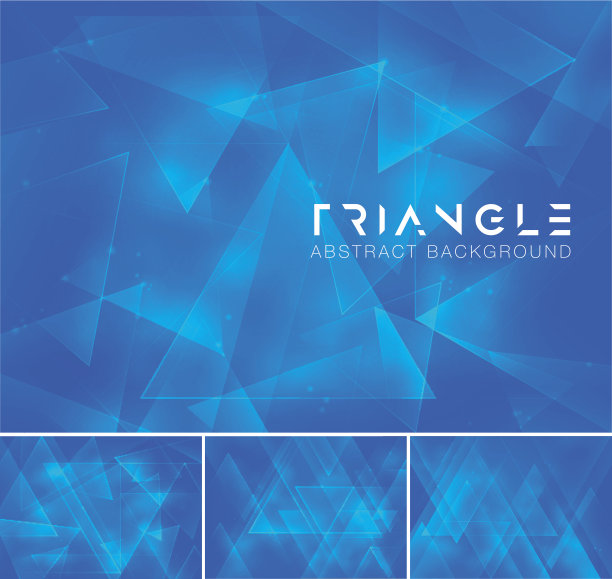 三角形抽象背景图片下载
