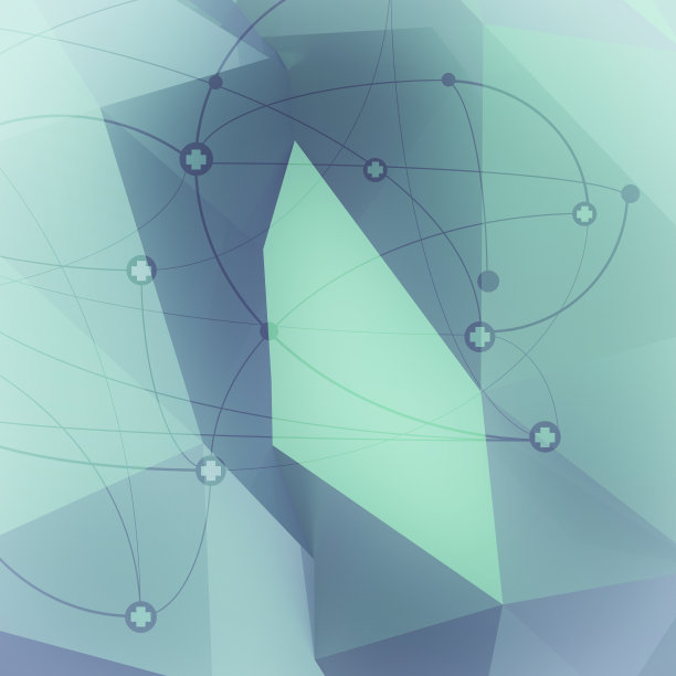 摘要低多边形几何背景图片下载