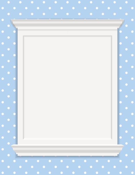 矢量复古框架moldings图片下载