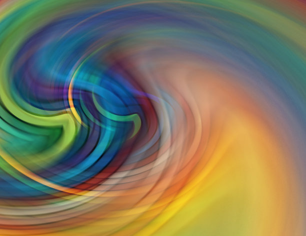 抽象的背景，彩色的波浪图片下载