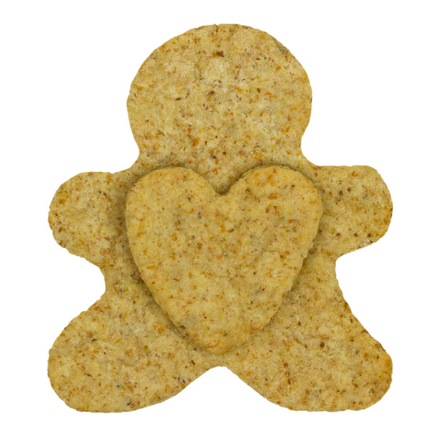 自制的心形姜饼男人饼干图片下载