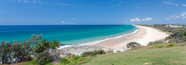 白色的沙滩图片下载