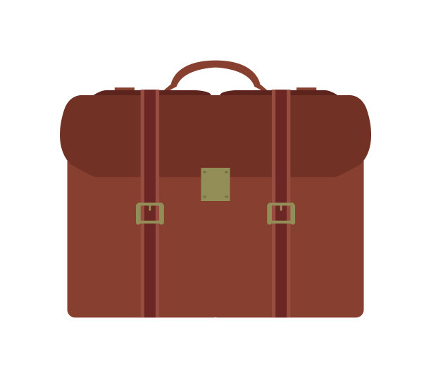 白底行李箱图片下载