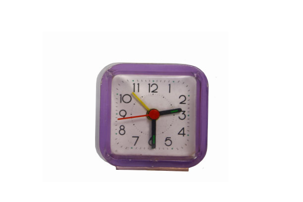 闹钟在白色背景图片下载