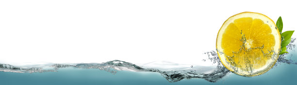 柠檬和水。图片下载