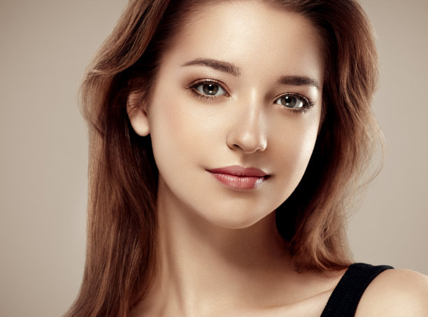 了不起的女人肖像。美女模特时尚图片下载