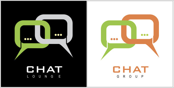 聊天的象征。聊天图标图片下载