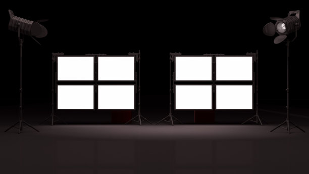 虚拟工作室设置3d渲染图片下载