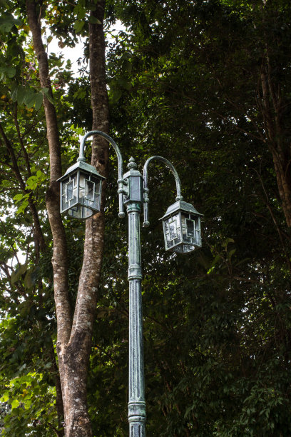 街灯柱上图片下载