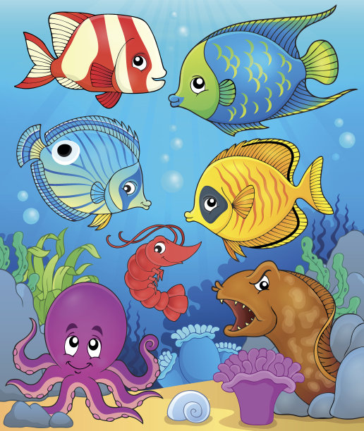 珊瑚动物群主题图片3图片下载