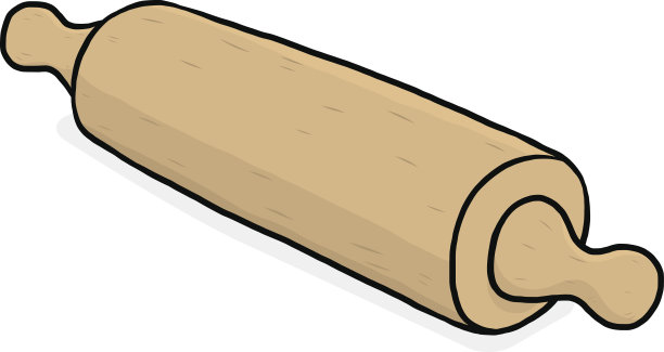 木制厨房辊图片下载