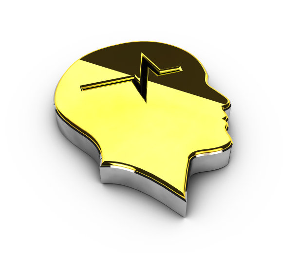 白色背景上的金色版权标志插图图片下载