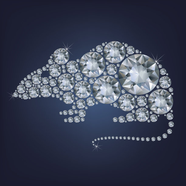 老鼠2020年新年贺卡图片下载