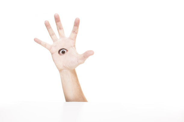 手和眼睛图片下载