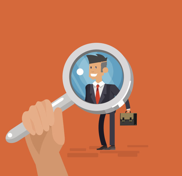 招聘流程与候选人选择概念素材图片