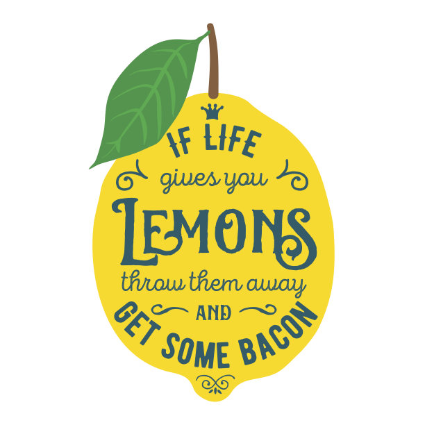 关于柠檬的动机引言图片下载