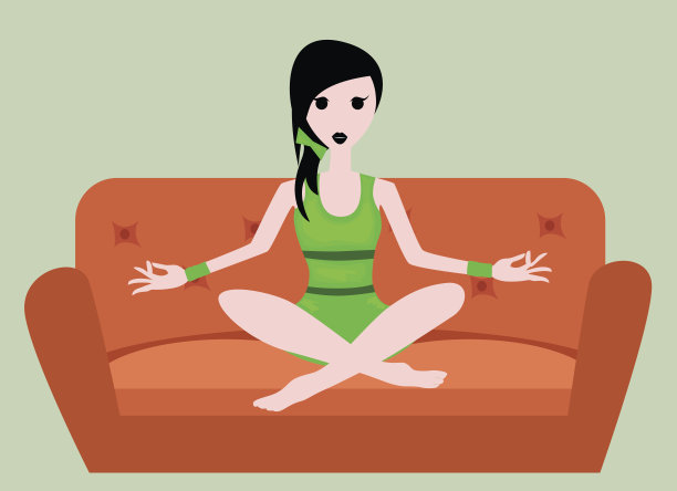 做瑜伽的漂亮女人图片下载