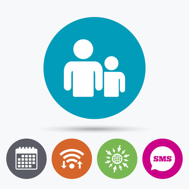 一群人签名。分享的象征。图片下载