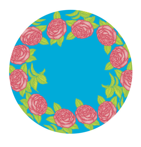 花矢量框架图片下载