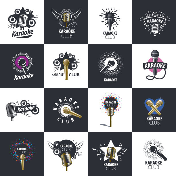 矢量图标卡拉ok图片下载