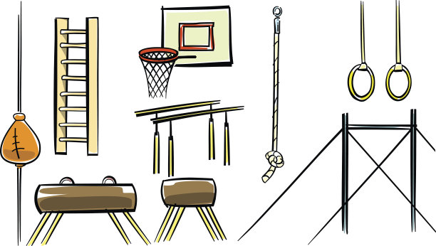 体育设备设置图片下载